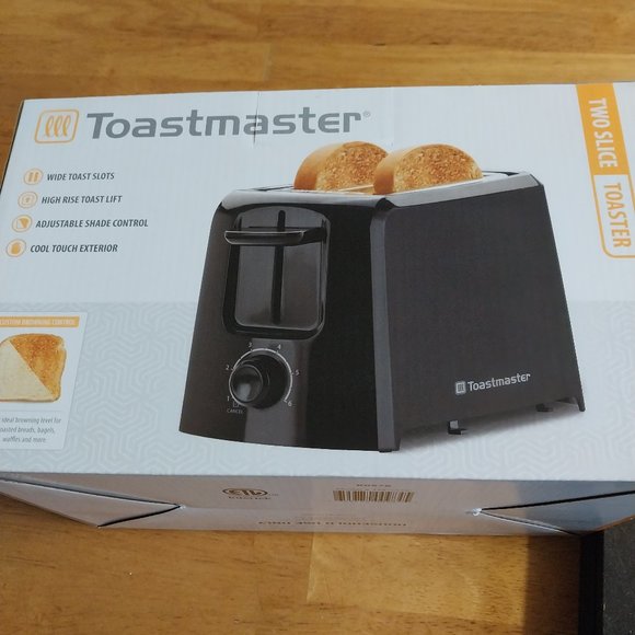Toastmaster Other - Toastmaster TM-24TS Two Slice Toaster Adjustable Shade Control Wide Toas…